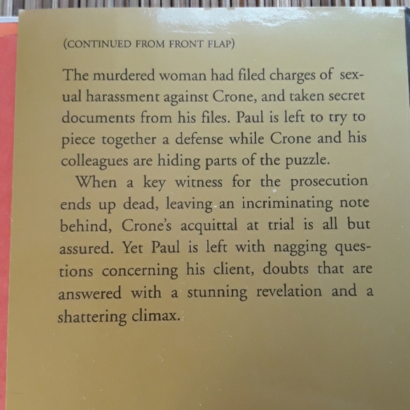 The Jury Hardcover Novel - Picture 5 of 6